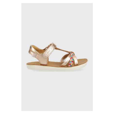 Dětské kožené sandály Shoo Pom