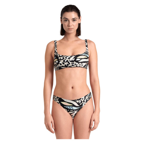 ARENA Dámské plavky Arena Water Print Bralette Bikini Butterfly