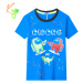 Chlapecké tričko - KUGO TM9202, tyrkysová Barva: Tyrkysová