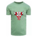 Buďchlap Originální světle zelené tričko s potiskem