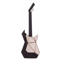 Dřevěná brož Electric Guitar Brooch