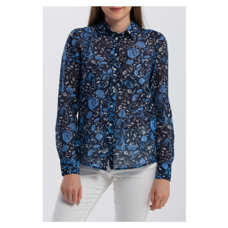 KOŠILE GANT O1. PORCELINE COTTON SILK SHIRT