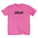 Billie Eilish Tričko Racer Logo & Blohsh Pink