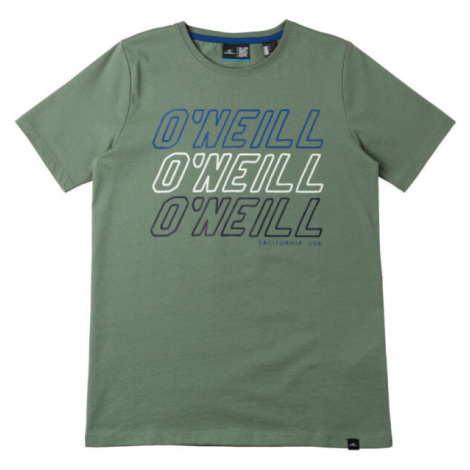 O'Neill ALL YEAR Chlapecké tričko, zelená, velikost