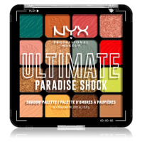 NYX Professional Makeup Ultimate Shadow Palette oční stíny odstín Paradise Shock 16 ks