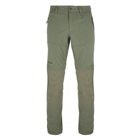 Pánské outdoorové kalhoty Kilpi Hosio-M Khaki