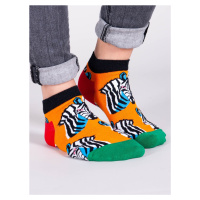 Yoclub Unisex's Ankle Funny Cotton Socks Patterns Colours SKS-0086U-A600