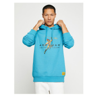 Koton Aquaman Hooded Sweatshirt Raised Licensed Printed