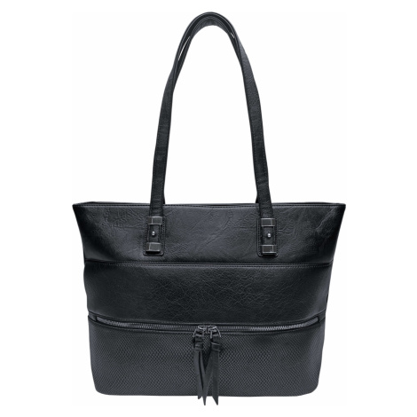 Černá kabelka přes rameno s kapsou Paloma Tapple