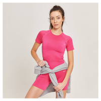 MP dámský bezešvý zkrácený top Shape Seamless – magenta