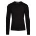 Tričko trussardi t-shirt long sleeve cotton stretch černá