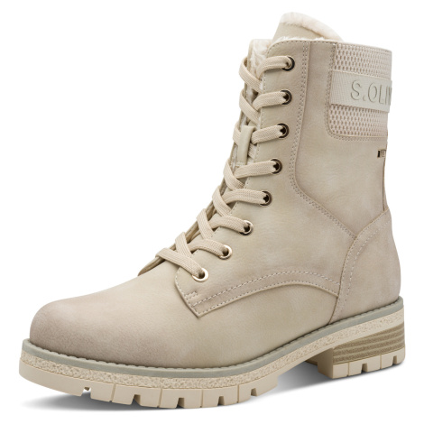 DÁMSKÉ KOTNÍKOVÉ BOTY S.OLIVER 5-26231-43 227 BÉŽOVÁ