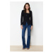 Trendyol Black Bolero Detail Woven Blazer Jacket