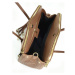 Kožená kufříková kabelka Alessia NM33RX hnědá