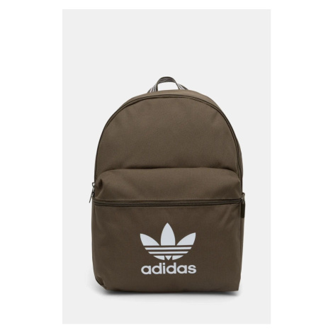 Batoh adidas Originals Adicolor zelená barva, velký, vzorovaný, IX7460