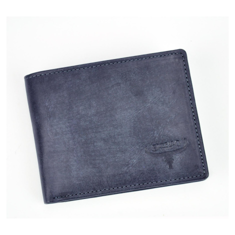 Pánská kožená peněženka Wild N1189-HP modrá