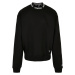 Starter Jaquard Rib Crewneck - black