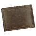 Pánská kožená peněženka Charro IASI 1123 hnědá
