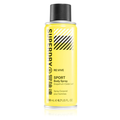 Superdry RE:vive tělový sprej pro muže 200 ml