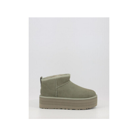 UGG CLASSIC ULTRA MINI PLATFORM Zelená