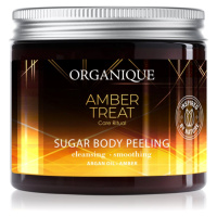 Organique Amber Treat zjemňující cukrový peeling 200 ml