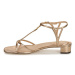 Lauren Ralph Lauren FALLON-SANDALS-FLAT SANDAL Zlatá