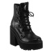 boty s klínem - Broom Rider Boots - KILLSTAR - KSRA003136