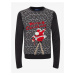 Černý pánský svetr s vánočním motivem Blend - Pánské