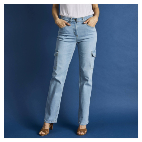 Cargo rovné strečové džíny Blancheporte