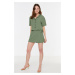 Trendyol Green Tie Shorts Skirt