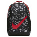 Nike Y BRASILIA - AOP SU20 Dětský batoh, černá, velikost