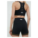 Tréninkové šortky LaBellaMafia Boxer dámské, černá barva, s potiskem, high waist