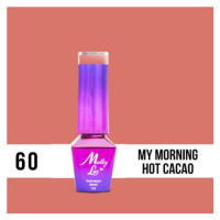 60. MOLLY LAC gél lak - MY MORNING HOT CACAO 5ml