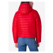 Červená dámská bunda s kapucí Calvin Klein Jeans