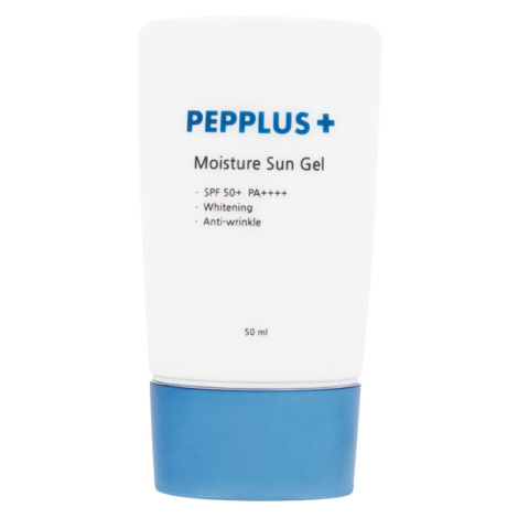 PEPPLUS+ - MOISTURE SUN GEL - Ultra lehký hydratační anti-age gelový SPF krém 50+ PA++++ 50 ml