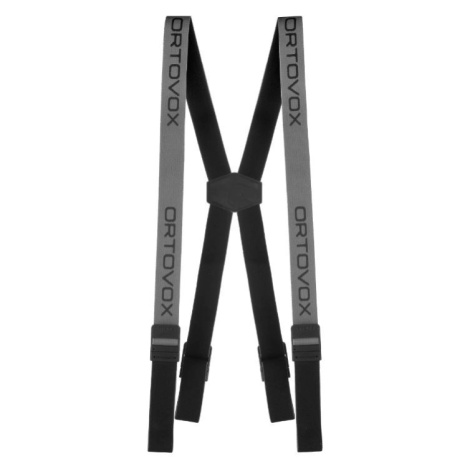 Ortovox traky Logo Suspenders grey bend