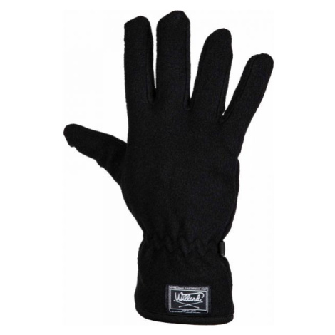 Willard VASILIS Pánské fleecové rukavice, černá, velikost
