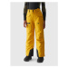 4F JUNIOR-TROUSERS FNK-JAW23TFTRM360-71S-YELLOW Žlutá