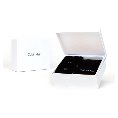 Calvin Klein pánské černé ponožky 3 pack