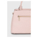 Kožená kabelka Dkny růžová barva