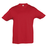 SOĽS Regent Kids Dětské triko s krátkým rukávem SL11970 Red