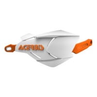 ACERBIS chrániče páček X Faktory s výztuhou bílá/oranžová