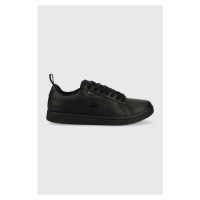 Kožené sneakers boty Lacoste CARNABY černá barva, 43SMA0020