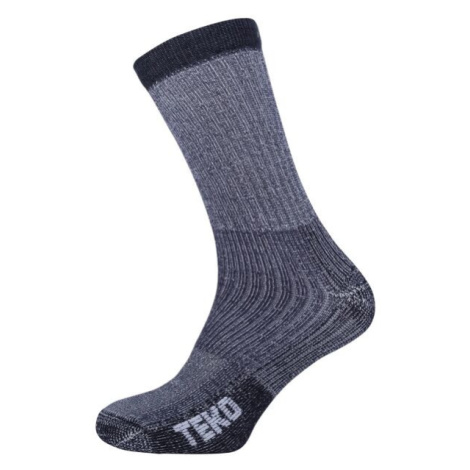 TEKO ECO HIKE 2.0 Outdoorové ponožky, tmavě šedá, velikost