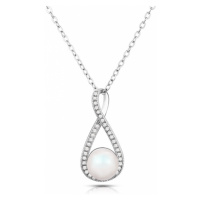 OLIVIE Stříbrný náhrdelník PERLA 4115