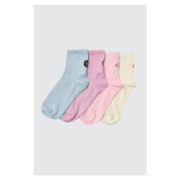 Trendyol 4-Pack Multi Color Cotton Knitted Socks