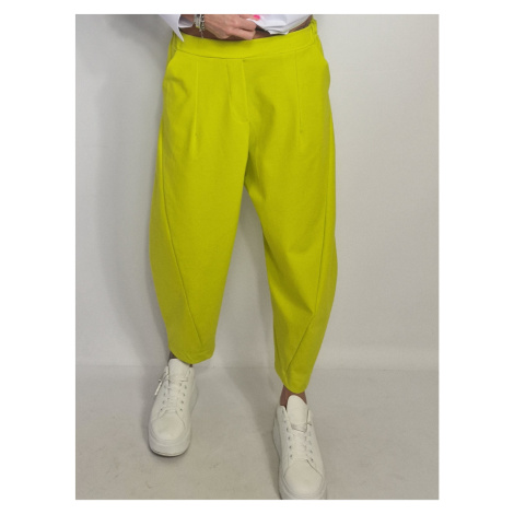 Limetkové kalhoty TOSCANA