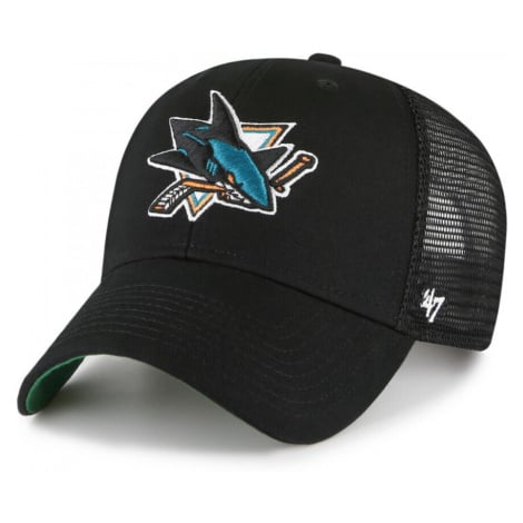 '47 Brand Cap nhl san jose sharks branson mvp Černá