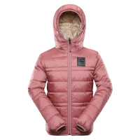 Dětská oboustranná hi-therm bunda Alpine Pro EROMO - světle růžová