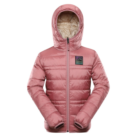 Dětská oboustranná hi-therm bunda Alpine Pro EROMO - světle růžová